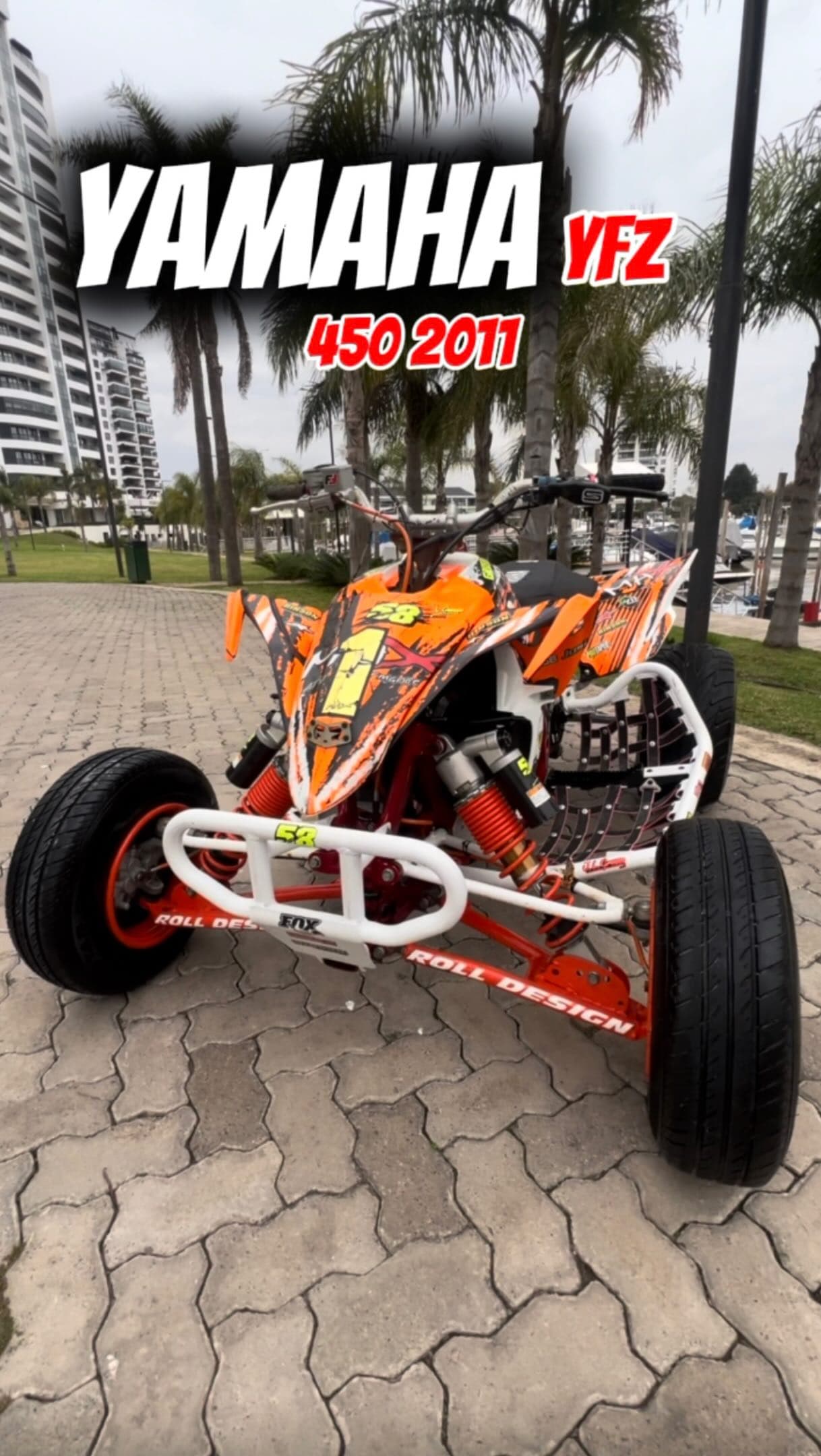 Yamaha Yfz 450 1/14