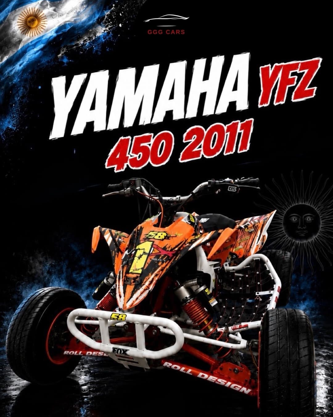 Yamaha Yfz 450 1/12